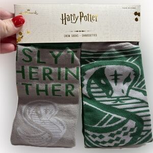 Harry Potter Slytherin Socks – NEW